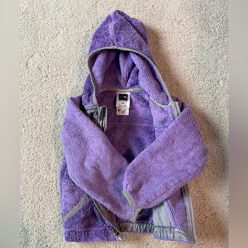 North Face Polar Fleece Jacket - Size 2T - Picture 3 of 5
